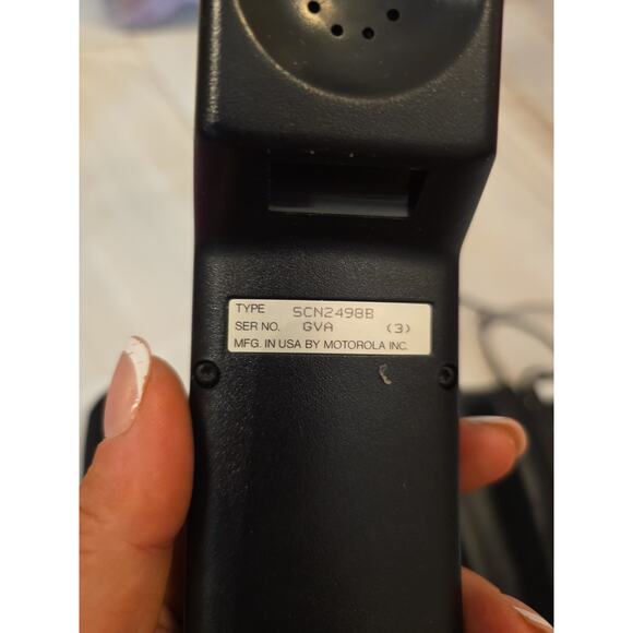 Vintage Cellular One Motorola Cellphone Model SCN2498b Mobile Bag Car Phone - Picture 5 of 16
